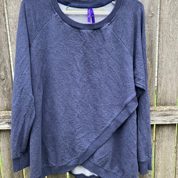Seraphine crossover maternity nursing sweatshirt, size xl - Picture 1 of 4